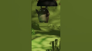 Totoro arrives. #totoro #studioghibli #blender3d #animation