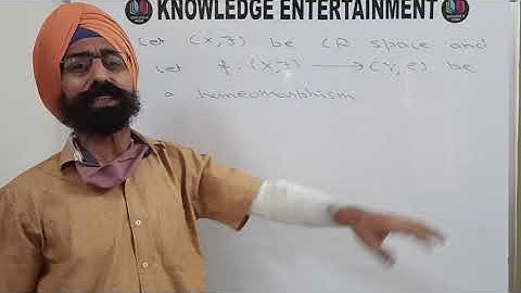 Topology: Separation axioms; Part 21