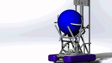 Robot Concept Animation - FIRST Robotics 2014 (Aerial Assist)