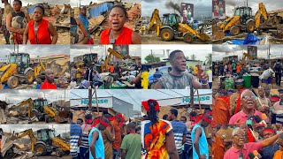 Breaking News: Massive Demolition Hits Ashaiman Township, Chaos Erupts in Sad Moment
