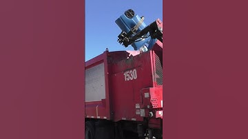 Heil Python on a Recycle Toter!  #recycle #republicservices  #garbagecollector #automobile