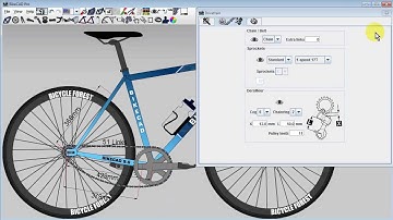 Adjusting Axle Position in Track and Sliding Dropouts in BikeCAD