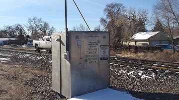 About 1 minute behind the northbound stack train lead by BNSF ES44C4 #8391 & BNSF ES44DC #7731.