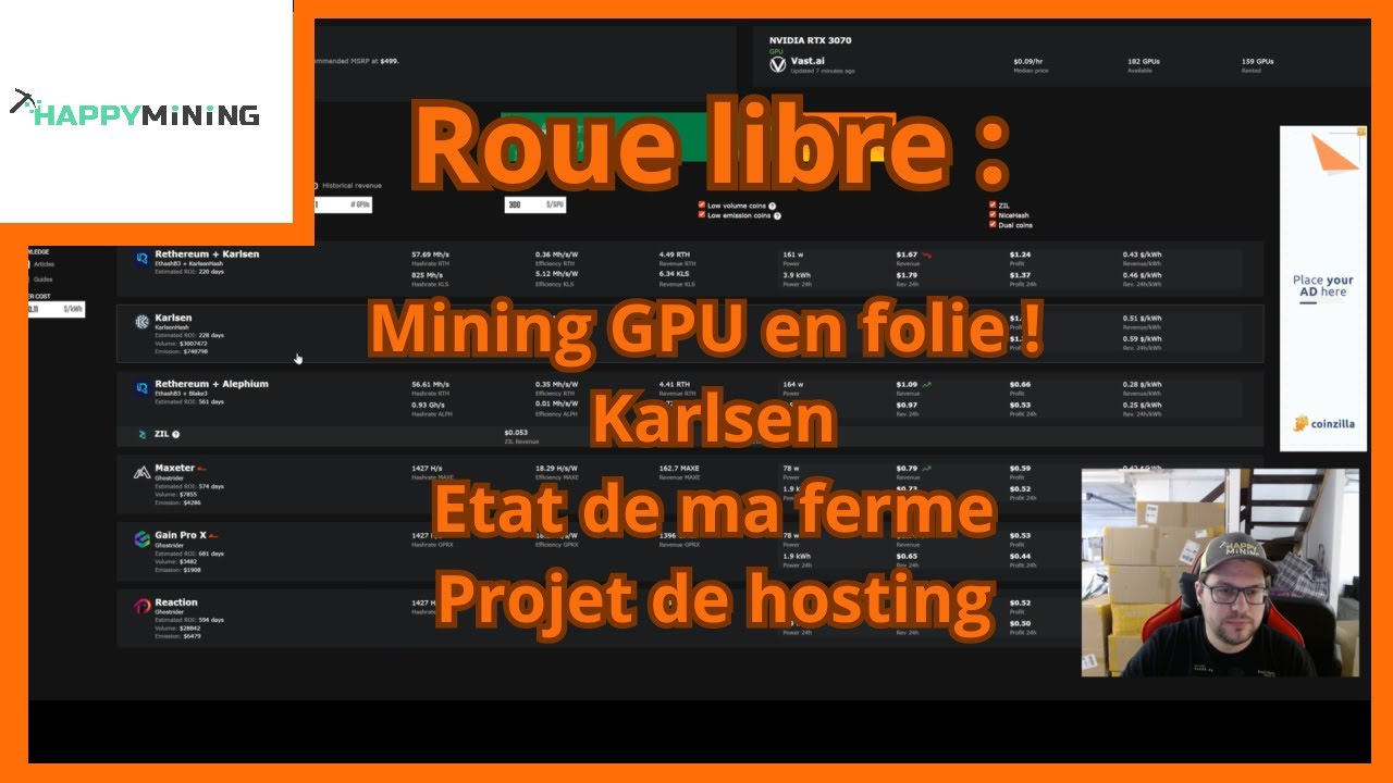 SOONTECH - Machine de minage à fosse ouverte (Sans GPU's) - MINING RIG, Ordinateurs à Rabais