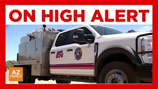 Scottsdale firefighters monitoring wildfire risk amid extreme heat