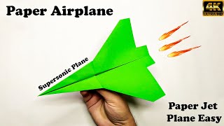 Best Origami Paper Jet | How to make a paper airplane model | Origami Jet Fighter Plane