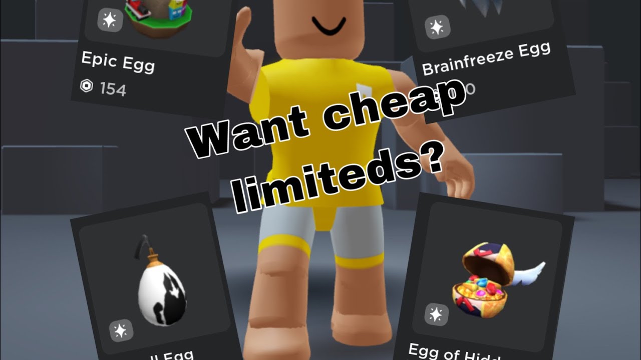 Showing you some cheap roblox limiteds!! YouTube