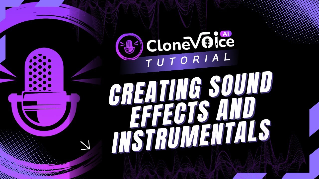 Creating Sound Effects and Instrumental With CloneVoice.ai