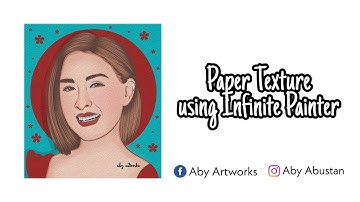 PAPER TEXTURE TUTORIAL | INFINITE PAINTER|