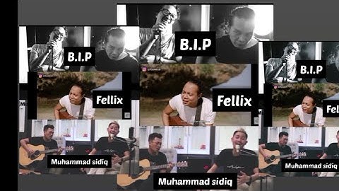 BIP VS Felix VS Muhammad Sidiq(Ipang - Struggle - cover ).          #Muhammad_sidiq #Fellix #BIP