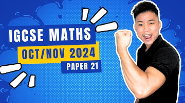 9. 0580/21/O/N/24 | OCT/NOV 2024 VARIANT 21 | IGCSE MATHS (Extended) | A STAR MARKING SCHEME ⭐️