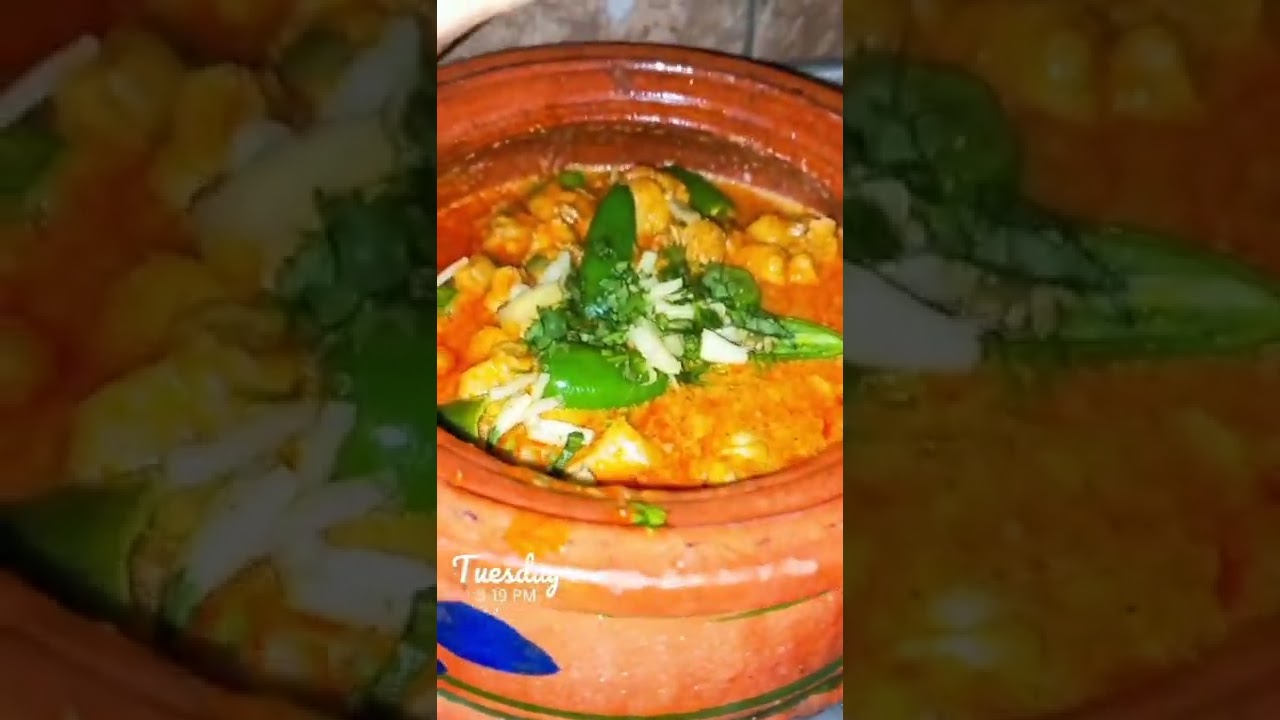 Chicken Handi, restaurant style 