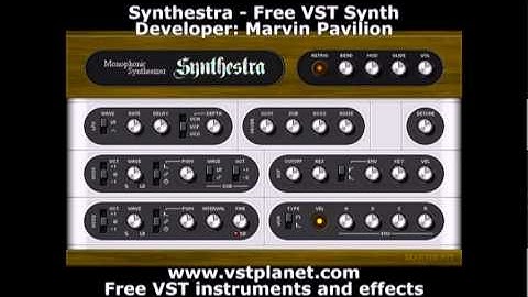 Synthestra - Free VST synth - vstplanet.com