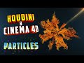 Экспорт частиц из Houdini в Cinema 4D | Birth Particles в Гудини для начинающих