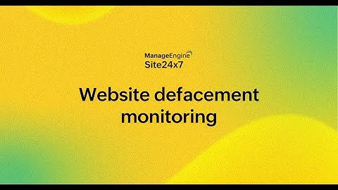 Protecting your website from hackers: Site24x7
