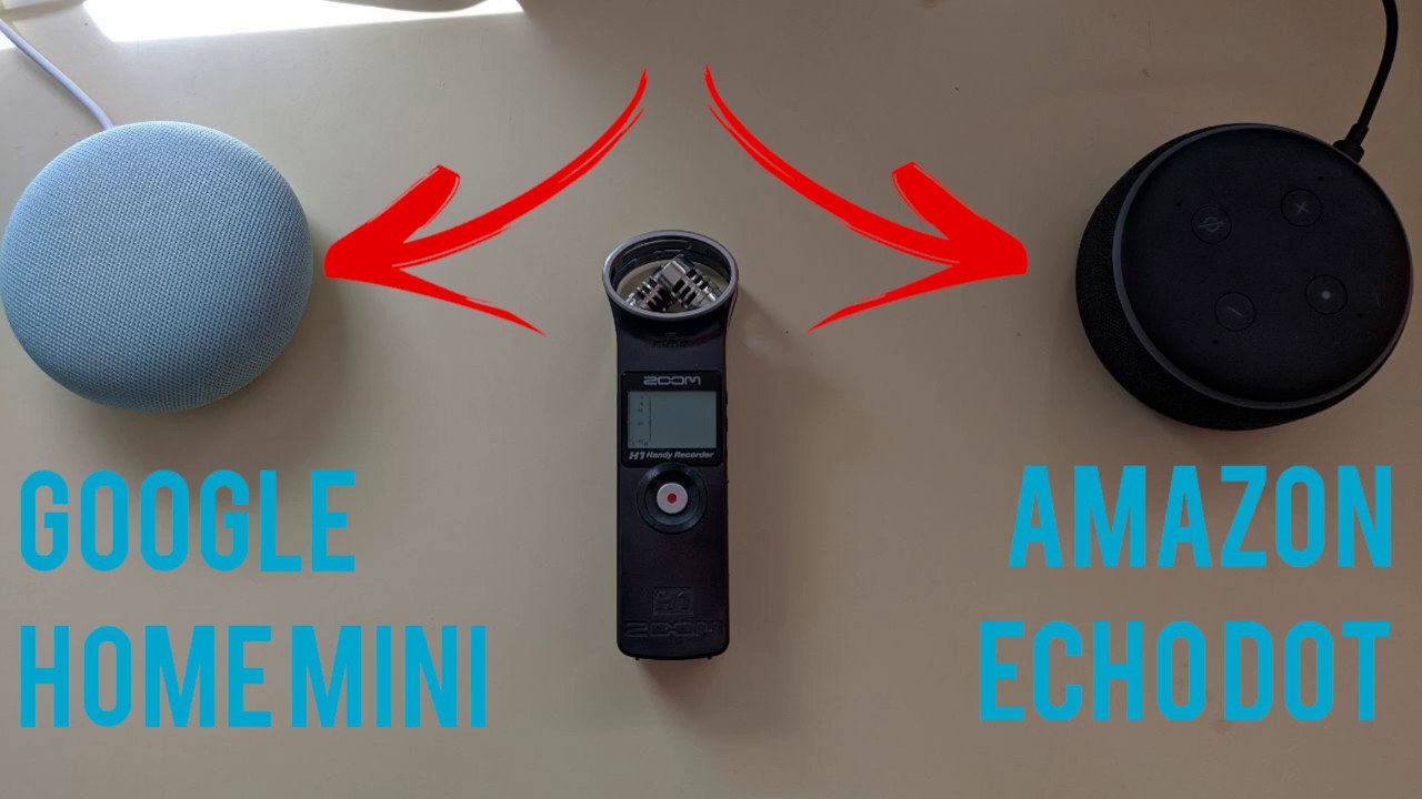 Comparativa de audio - Google Home Mini vs Amazon Echo Dot ...