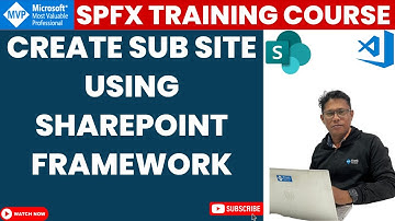 Create Sub Site using SharePoint Framework (SPFx) | Sub Site Creation Process in SPFx Web Part