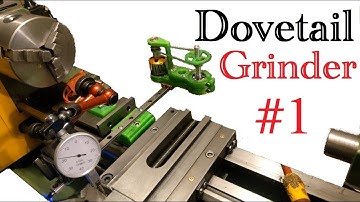 Mini Lathe Cross Slide Alignment , Cross Slide Dovetail Grinding, Part1