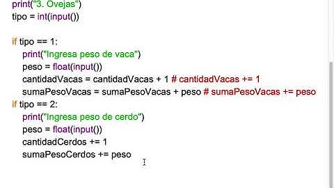 Ejemplo Python con ciclos y condiciones