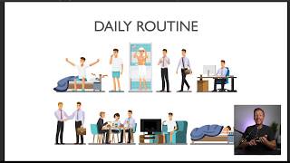 English Phrases: How to Talk about Your Daily Routine (Present Simple + Past Simple)