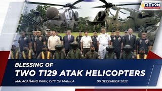 Blessing of Two T129 Atak Helicopters 12/9/2022