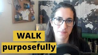 WALK purposefully | Restaurant Management Tip