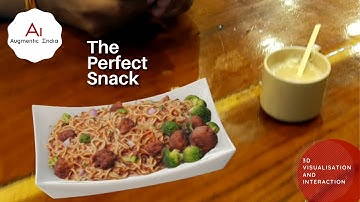 Have you tried food in AR(Augmented Reality) | Augmentic India