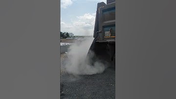 6mm aggregate unloading #civilengeeniring #automobile #construction #civilenginering