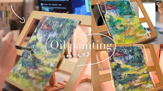 Paint With Me a Studio Ghibli scene, real time process, art vlog