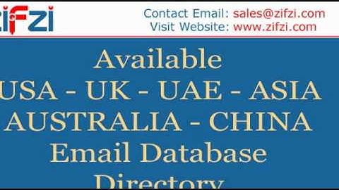International email lists database company-vendors-providers-Suppliers-24