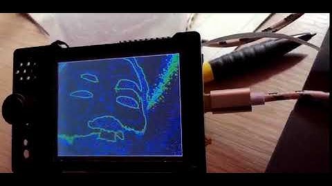 MAIX GO run  real time edge detection