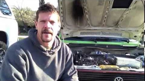 replacing alternator belt tensioner in MK 3 VW TDI