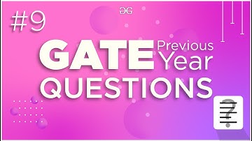 GATE PYQ-9 | GATE2004 | Strings | GeeksforGeeks