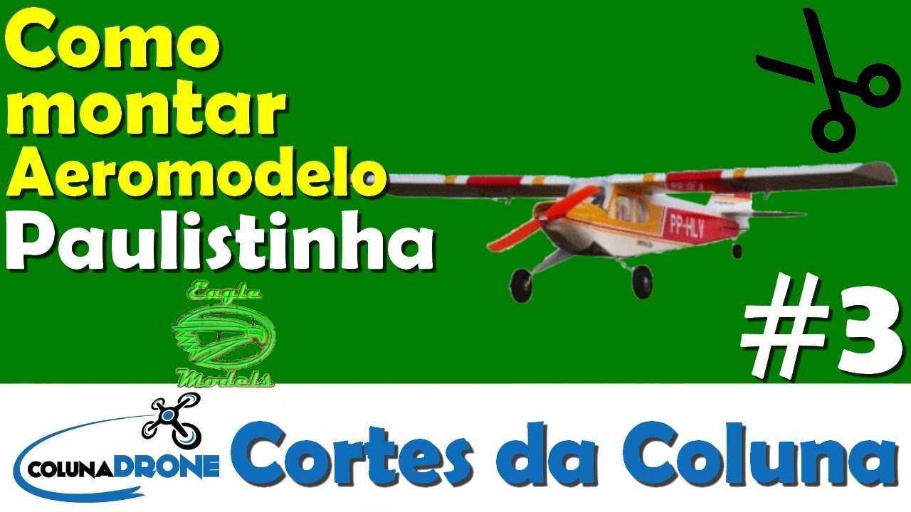 Aeromodelo completo avião de controle remoto - Hobbies e coleções