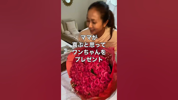 25年間花束を贈り続けてサプライズで子犬【結婚記念日】