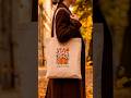 Abris Art Autumn's Here Tote Bag Counted Cross-Stitch Kit | Herrschners.com