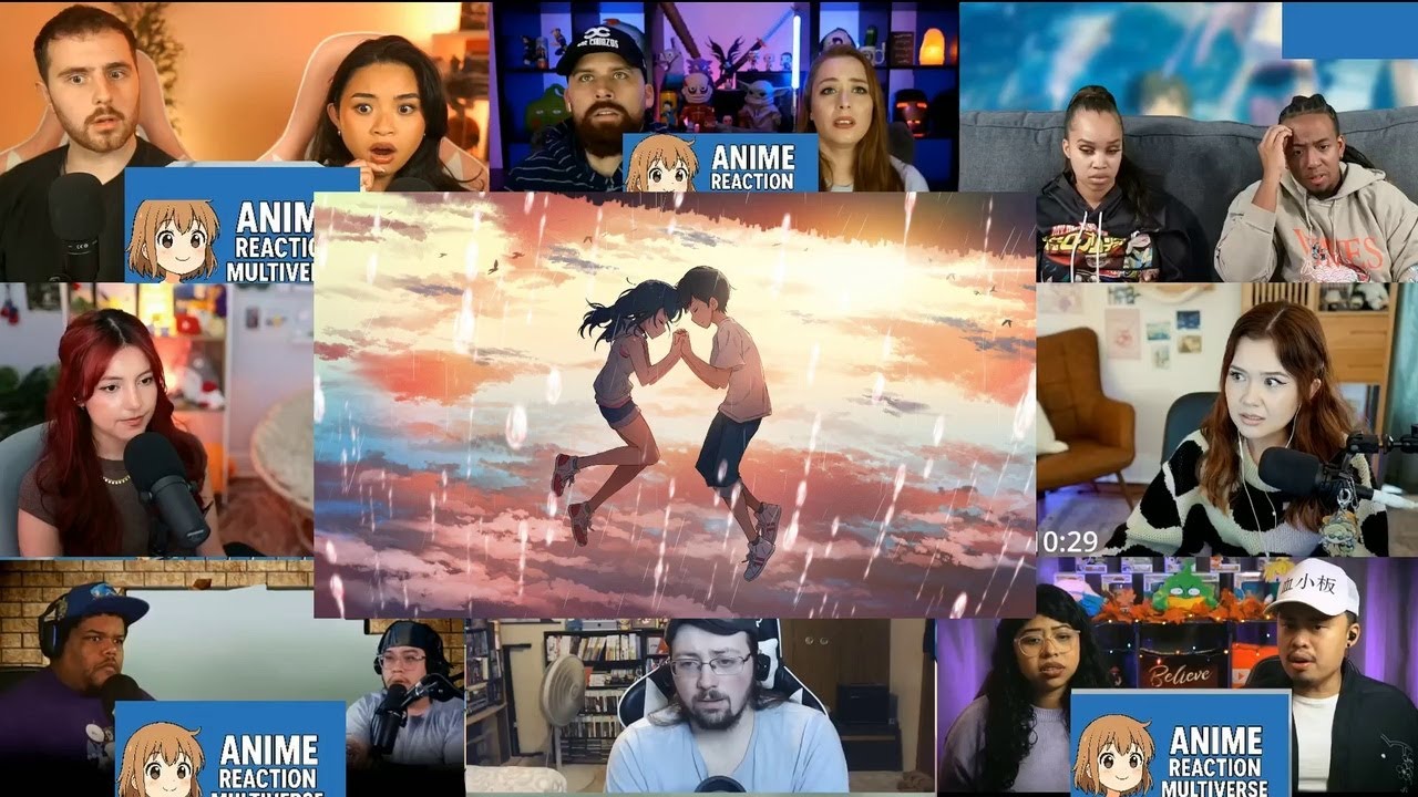 Weathering with You (Tenki no Ko) Full Movie REACTION MASHUP | Anime Movie Reaction