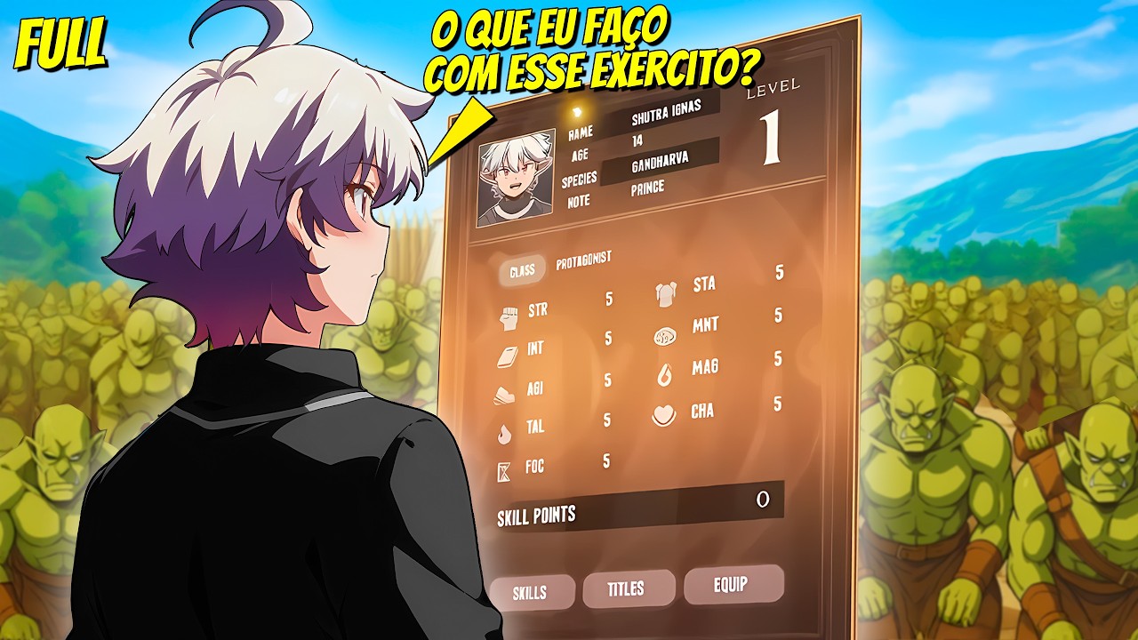 [FULL] Depois de um Bug, Ele Escolheu a Classe Rei dos Monstros! – Manhwa Recap