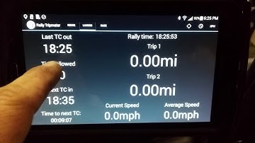 Rally computer HOWTO with an Android tablet and a Bluetooth GPS