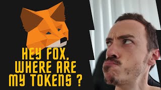 🔥METAMASK TOKENS NOT SHOWING UP - EASY FIX #CRYPTOTORIAL