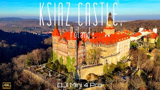🇵🇱Ksiaz Castle, Poland | DJI Mini 4 Pro 4K drone video.