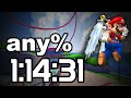 Super Mario Sunshine any% Speedrun in 1:14:31