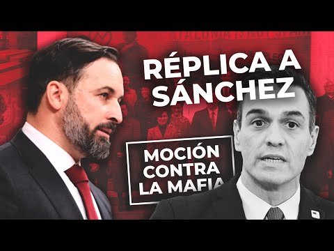 Réplica de Santiago Abascal a Sánchez en la moción de censura