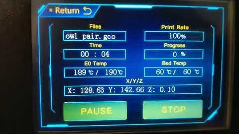 Print Head Too Close New