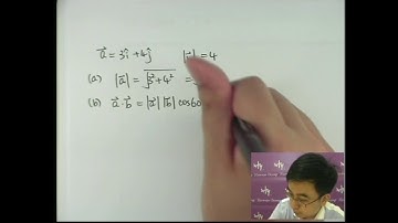 Herman Yeung - CE Additional Maths PP 1999/I/Q7 (2D Vector)
