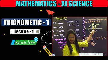 Class 11 Maths  || Trignometric - 1  || Lecture - 1 | Maharashtra Board | #study