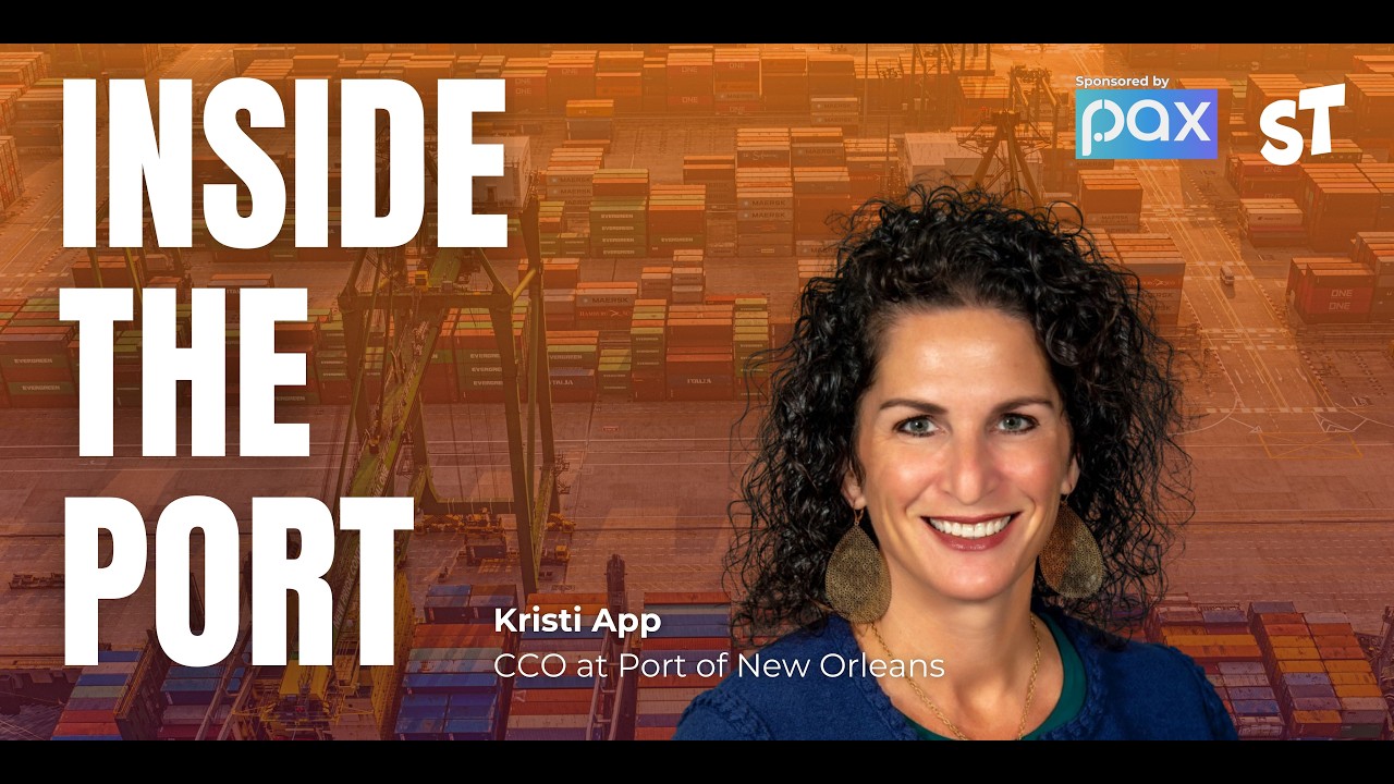 Inside the Port: Infrastructure, Growth & the Future of New Orleans with Kristi App