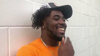 Vols RB Dylan Sampson reacts to Citrus Bowl win over Iowa | Tennessee Football