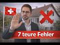 🇨🇭Hausverkauf 1.5–3 Mio. CHF: Diese 7 Fehler kosten Eigentümer in der Deutschschweiz ein Vermögen