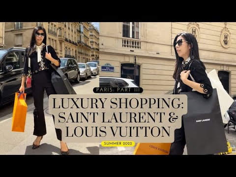 Paris LOUIS VUITTON Luxury Shopping Vlog → Louis Vuitton Montaigne Boutique  Full Store Tour 